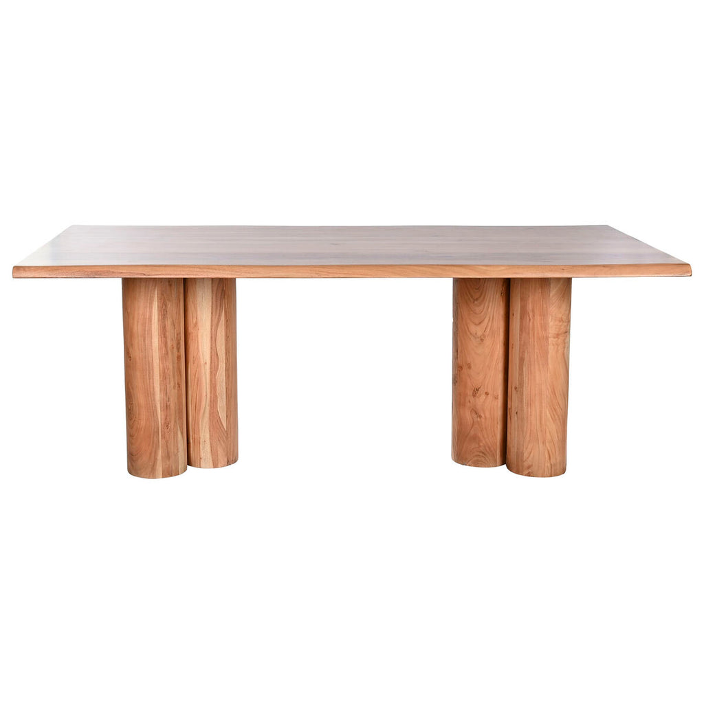 Mesa de comedor de madera de acacia, marrón, 200 cm — imagen 7
