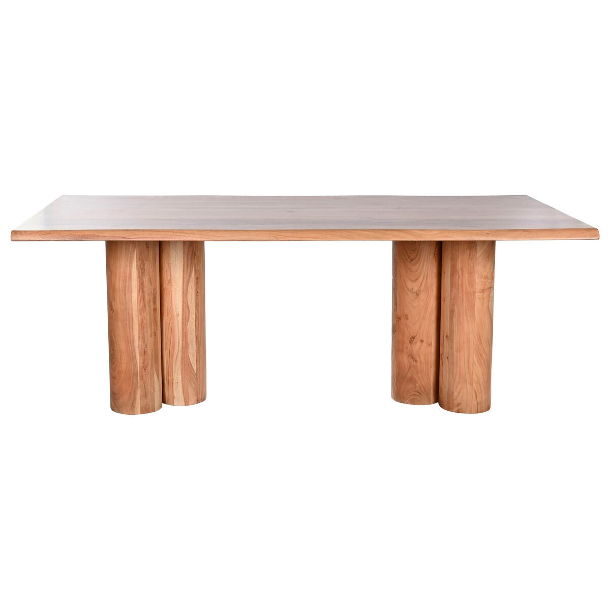 Mesa de comedor de madera de acacia, marrón, 200 cm — imagen 7