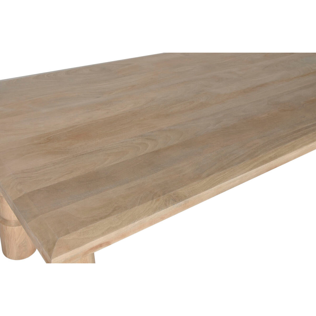 Mesa de comedor moderna natural de madera de mango, 200 x 90 x 76 cm — imagen 2