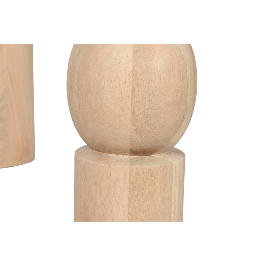 Mesa de comedor moderna natural de madera de mango, 200 x 90 x 76 cm — imagen 4