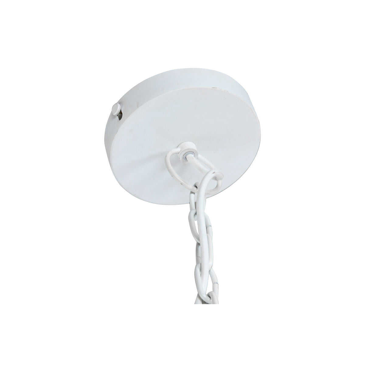 Lámpara de techo blanca y dorada de metal, 50 W — imagen 5