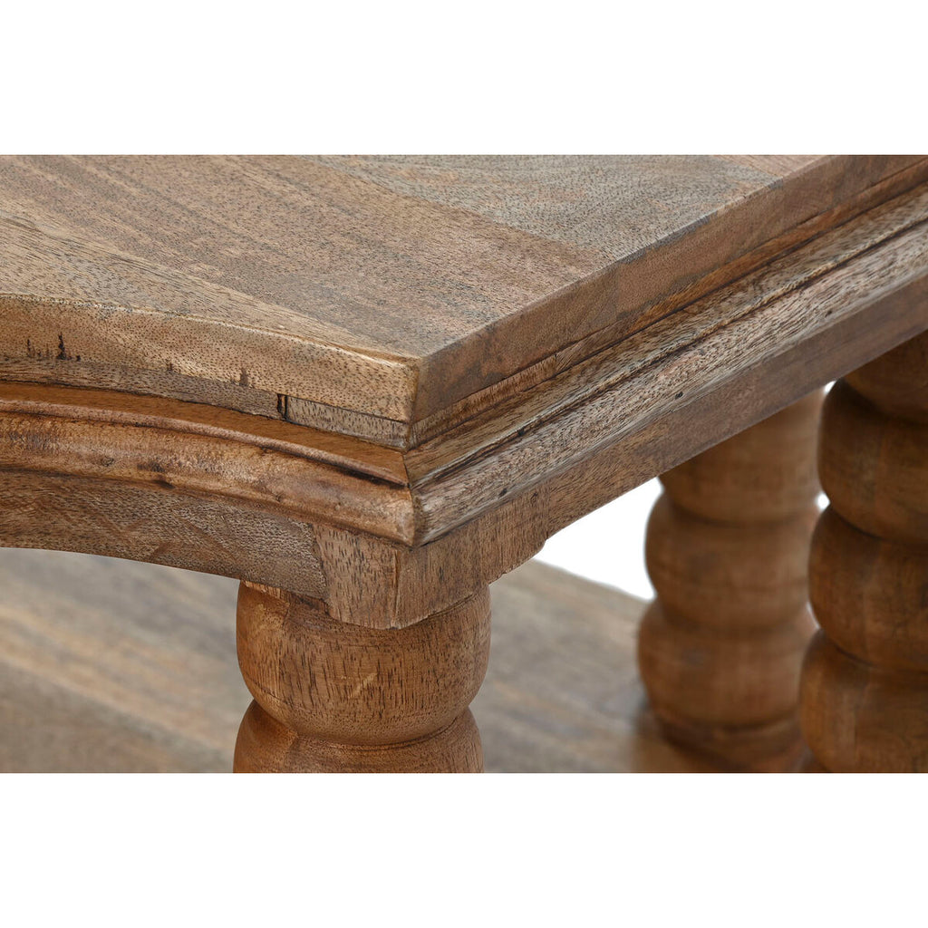 Mesa de centro de madera de mango, 131 x 80 x 48 cm — imagen 3