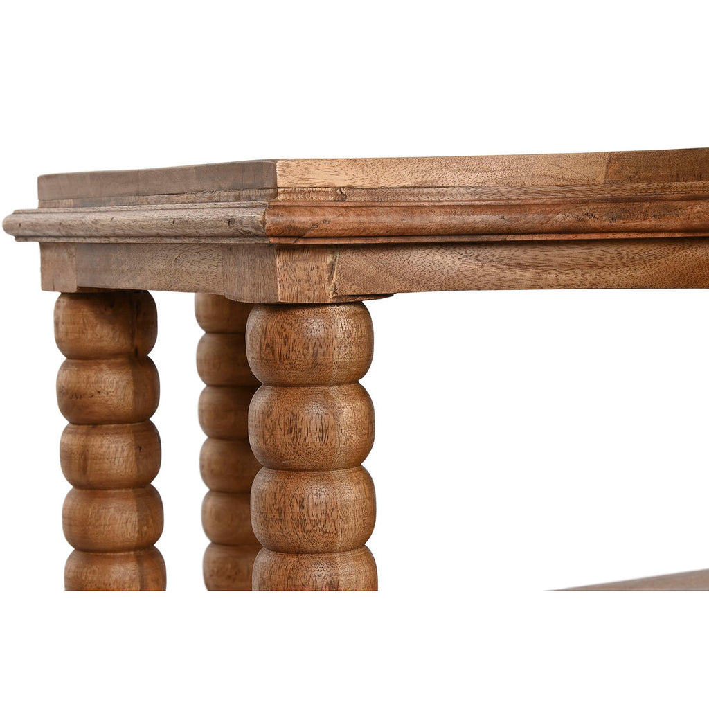 Mesa de centro de madera de mango, 131 x 80 x 48 cm — imagen 4