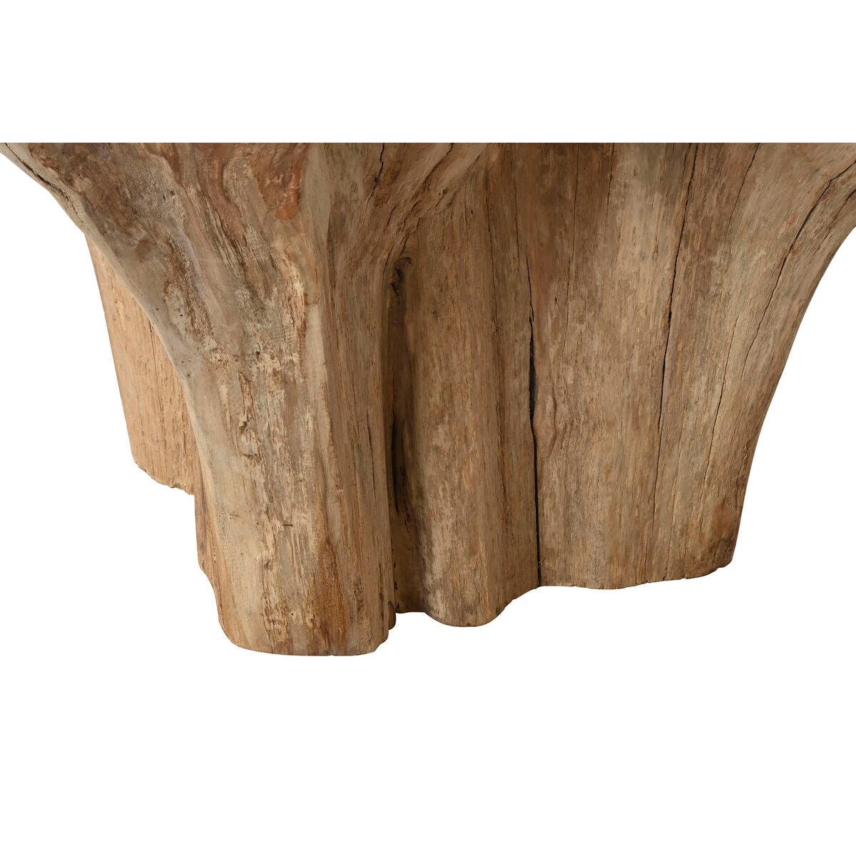 Mesa de comedor de madera y cristal templado, 160 cm — imagen 7