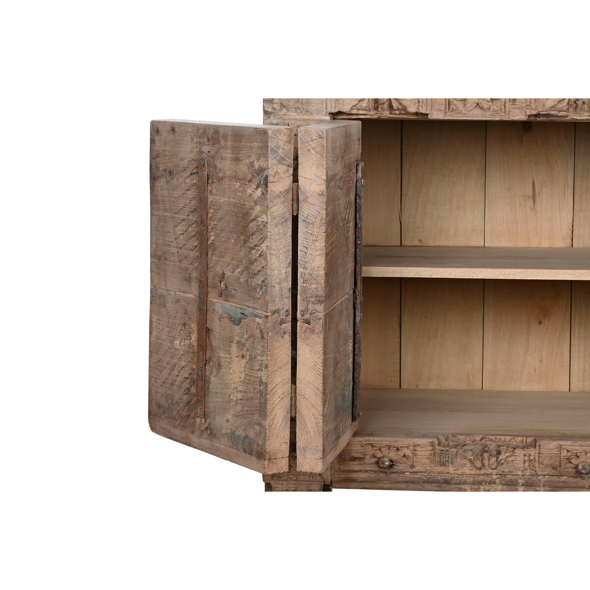 Aparador de madera natural con 2 puertas, 167 x 92 cm — imagen 2