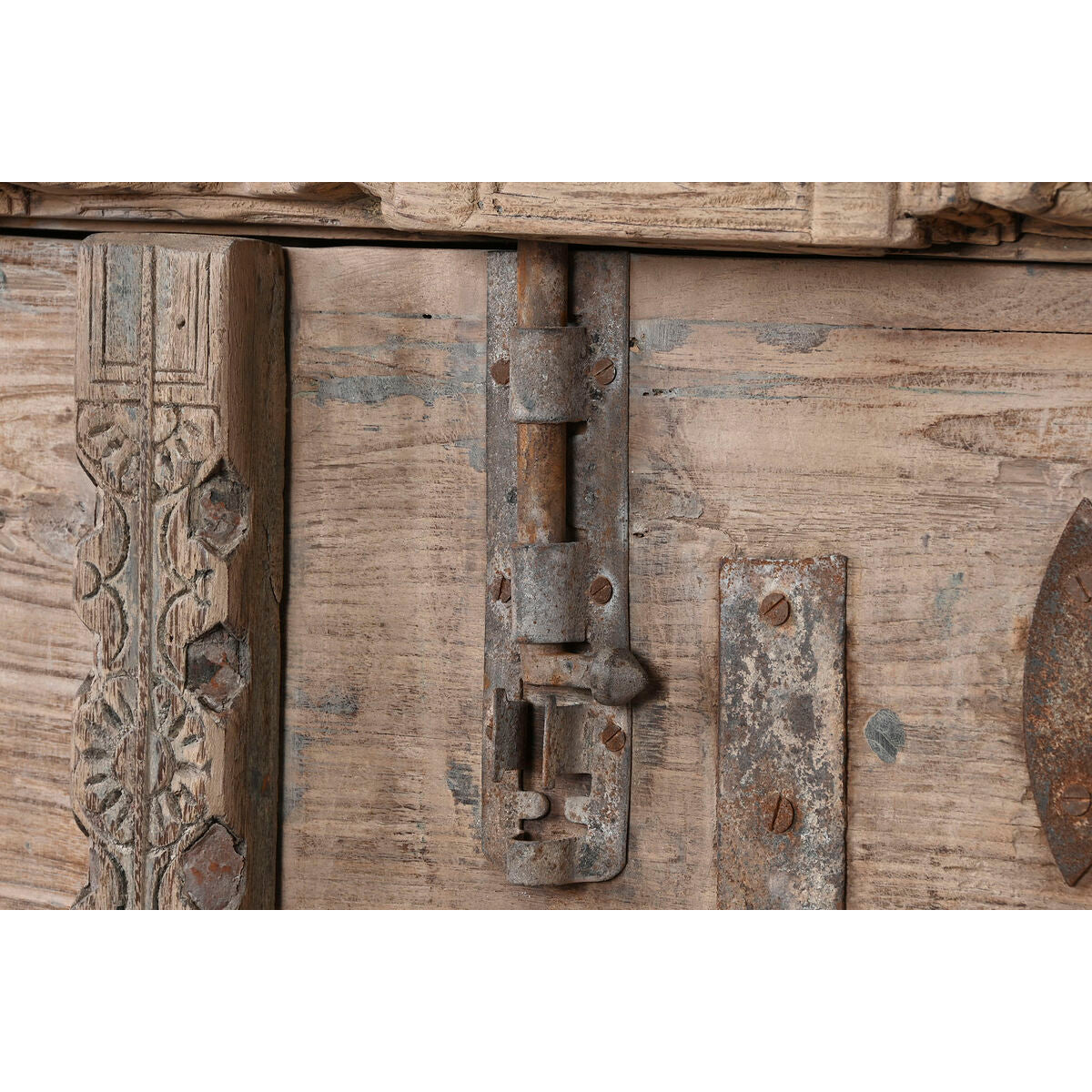Aparador de madera natural con 2 puertas, 167 x 92 cm — imagen 11
