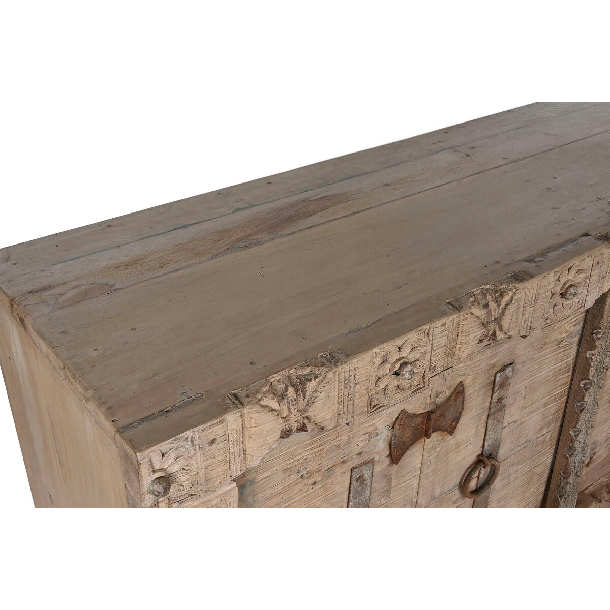 Aparador de madera natural con 2 puertas, 167 x 92 cm — imagen 8