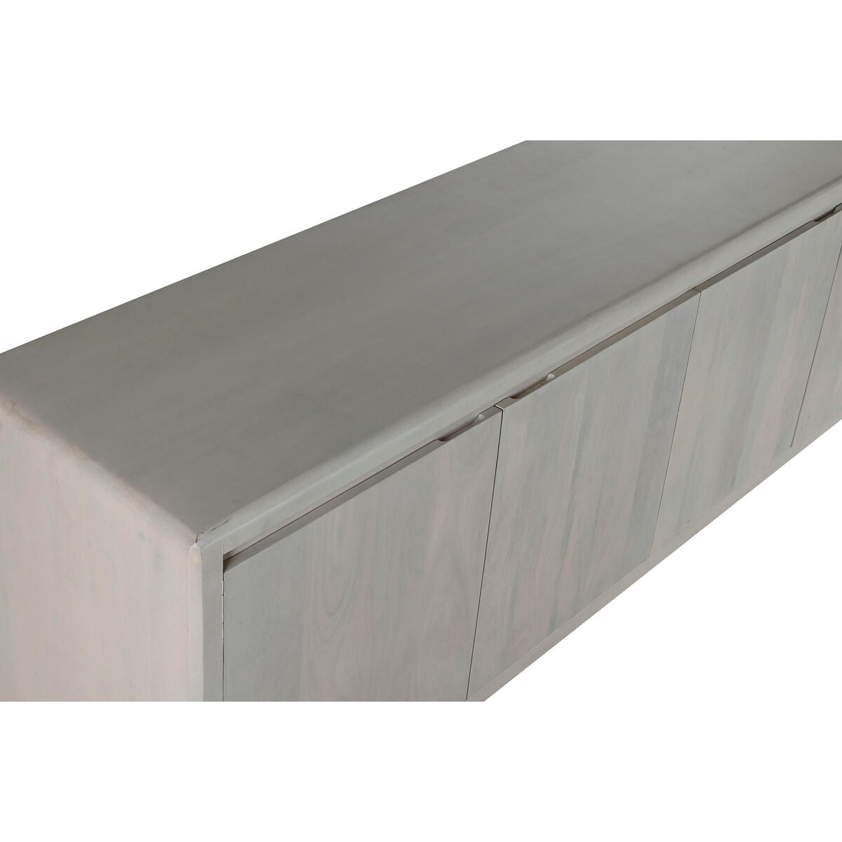 Aparador moderno blanco de madera de mango, 4 puertas — imagen 2