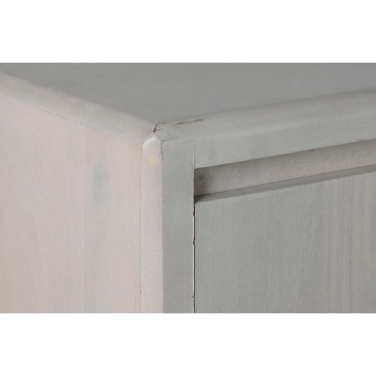 Aparador moderno blanco de madera de mango, 4 puertas — imagen 3