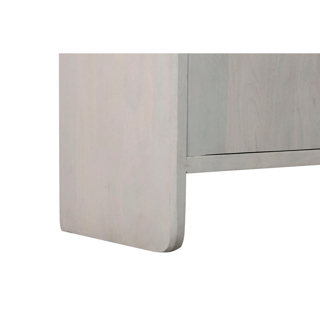Aparador moderno blanco de madera de mango, 4 puertas — imagen 4