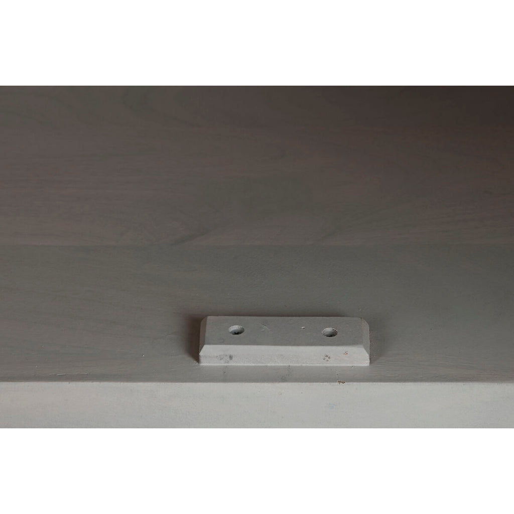 Aparador moderno blanco de madera de mango, 4 puertas — imagen 8