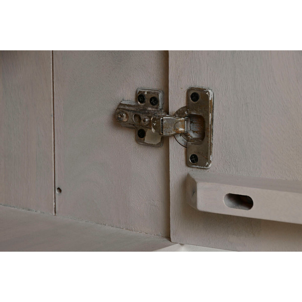 Aparador moderno blanco de madera de mango, 4 puertas — imagen 10