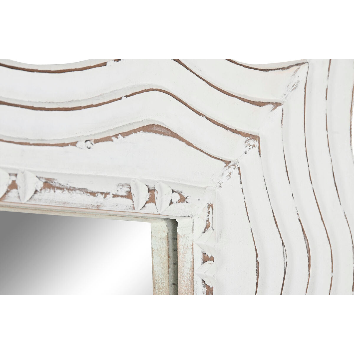 Espejo de pared decapé escandinavo, 89 x 2,5 x 178 cm — imagen 3