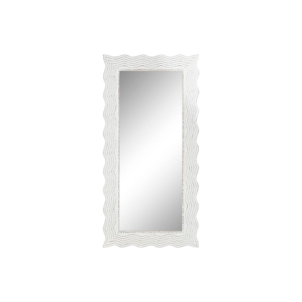 Espejo de pared decapé escandinavo, 89 x 2,5 x 178 cm