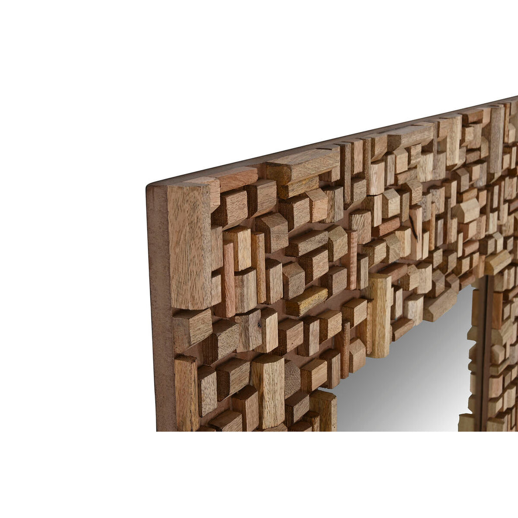 Espejo de pared marrón moderno, 91 x 4 x 183 cm — imagen 2