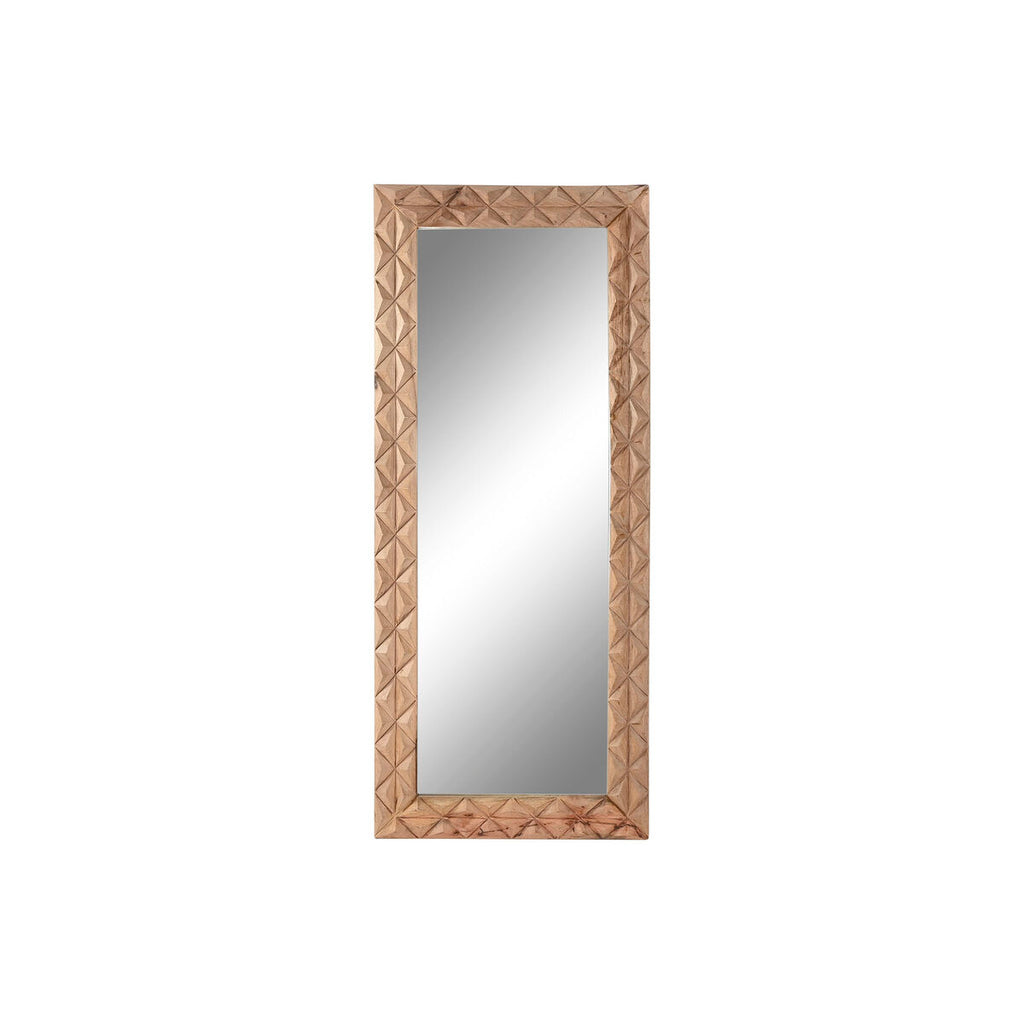 Espejo de pared natural moderno, 76 x 4 x 183 cm