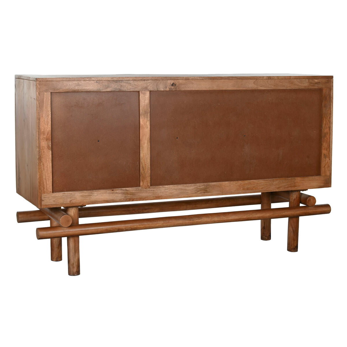 Aparador moderno natural de madera de mango, 160 x 42 x 95 cm — imagen 2