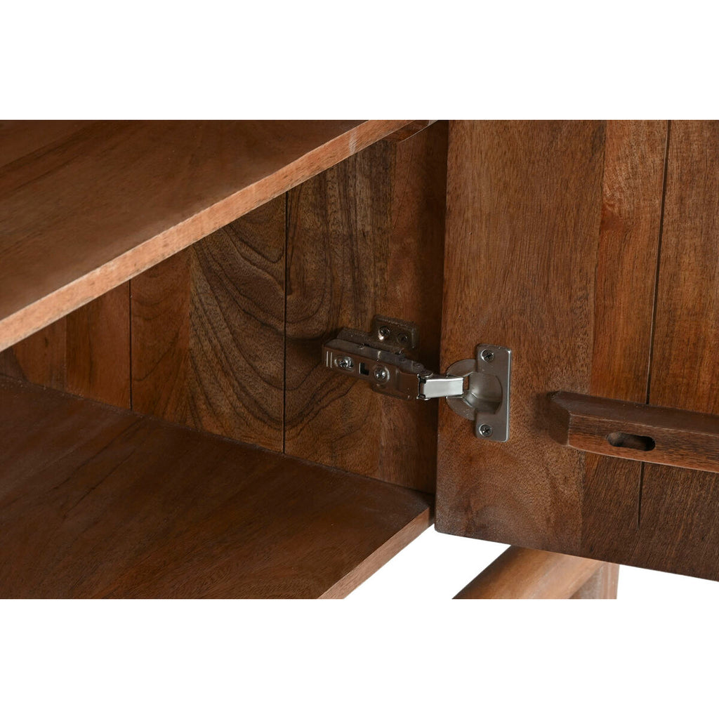Aparador moderno natural de madera de mango, 160 x 42 x 95 cm — imagen 4