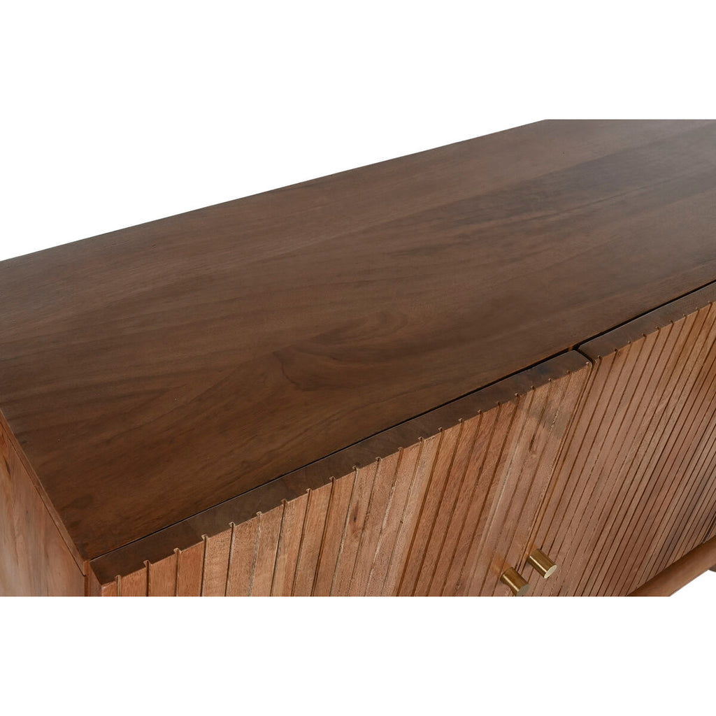 Aparador moderno natural de madera de mango, 160 x 42 x 95 cm — imagen 6