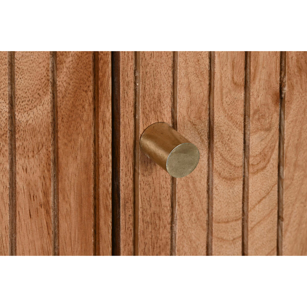 Aparador moderno natural de madera de mango, 160 x 42 x 95 cm — imagen 8