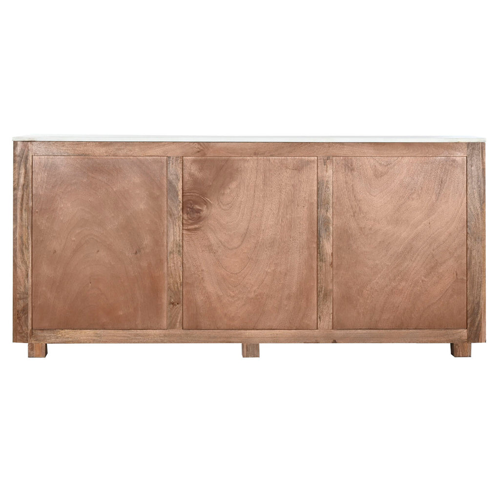 Aparador de mármol y madera de mango, 162,5 cm de ancho — imagen 3