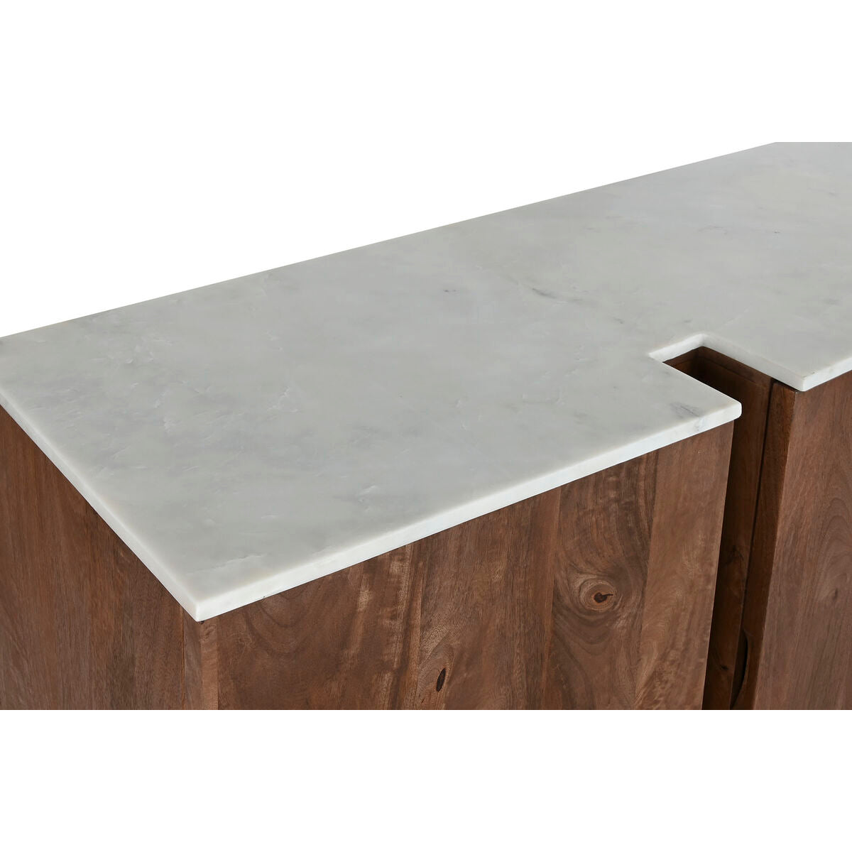 Aparador de mármol y madera de mango, 162,5 cm de ancho — imagen 7