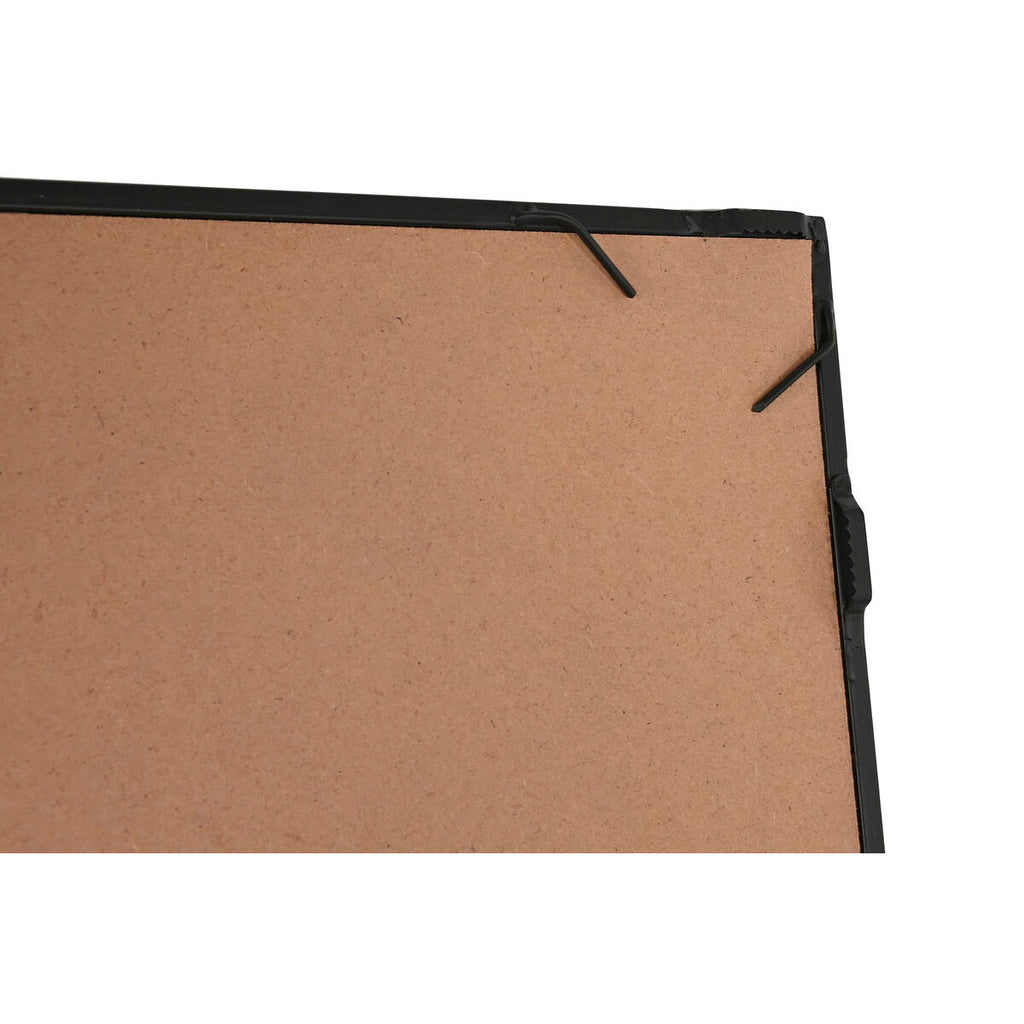 Espejo de pared negro de cristal y hierro, 90 x 2 x 180 cm — imagen 4
