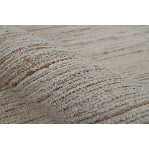 Alfombra antideslizante de algodón, poliéster y yute, estilo boho, 140 x 200 cm — imagen 2