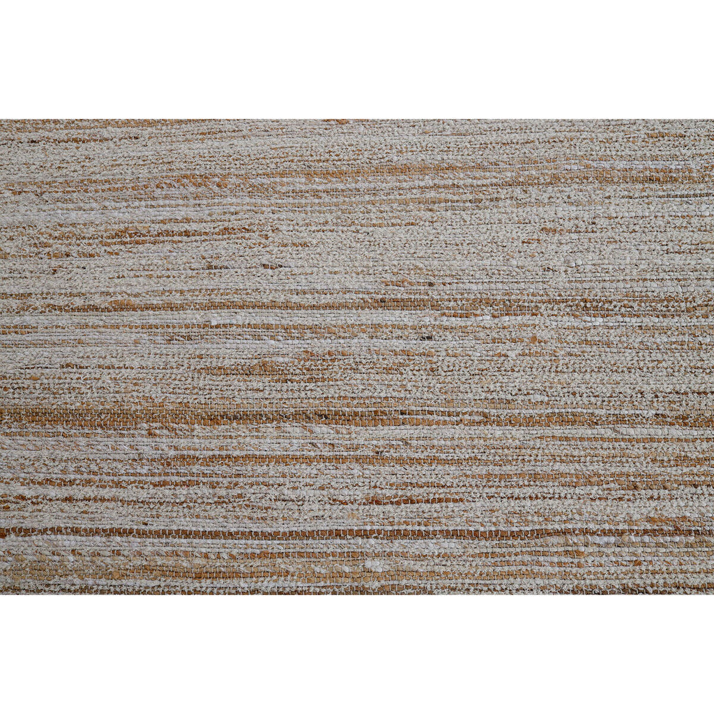 Alfombra antideslizante de algodón, poliéster y yute, estilo boho, 140 x 200 cm — imagen 4