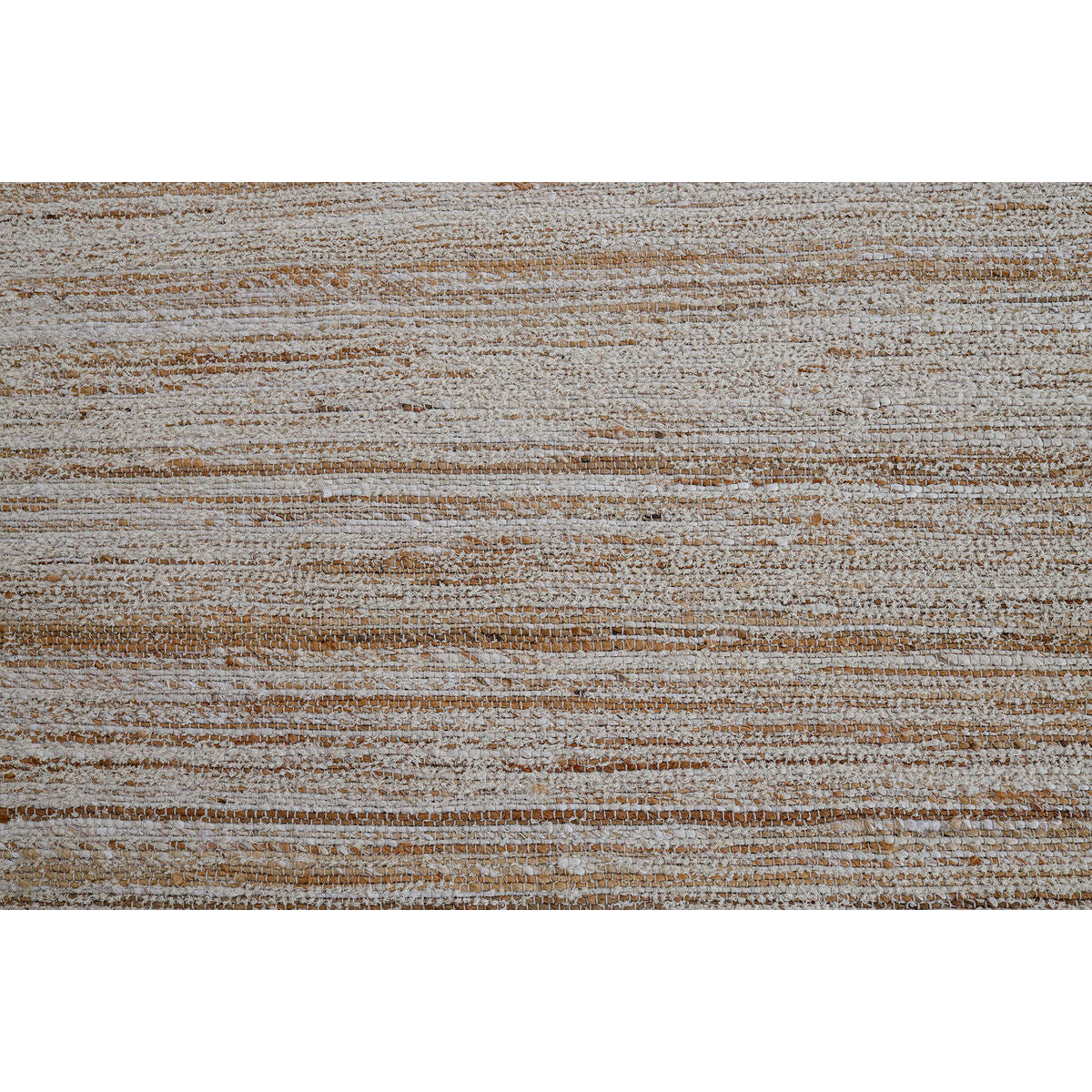 Alfombra antideslizante de algodón, poliéster y yute, estilo boho, 140 x 200 cm — imagen 4