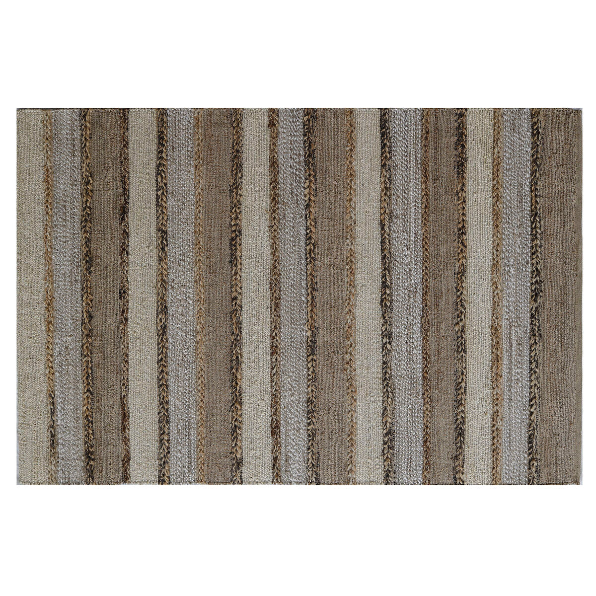Alfombra boho multicolor antideslizante, 200 x 300 cm