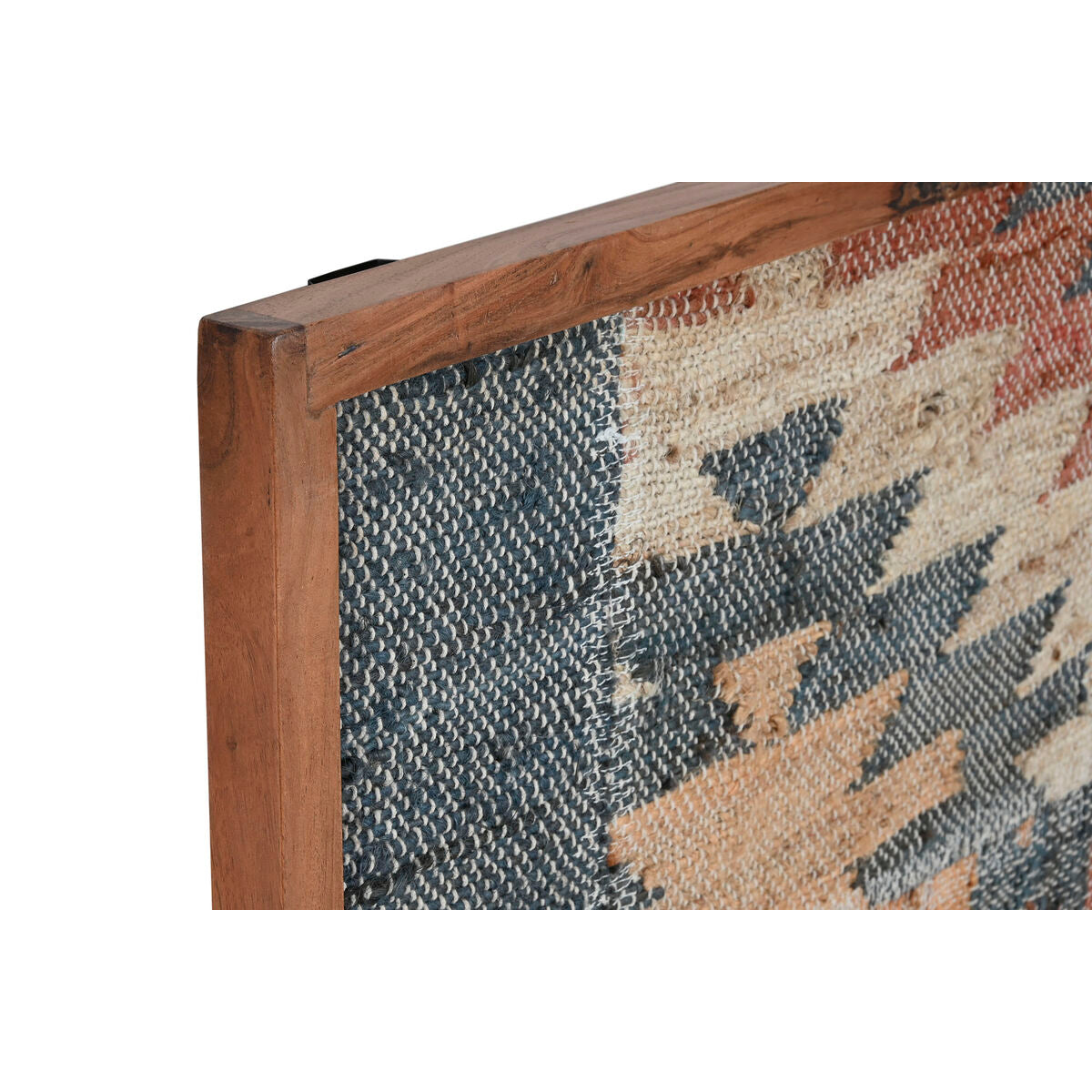Cuadro indio de algodón y acacia, 75 x 3 x 105 cm — imagen 5
