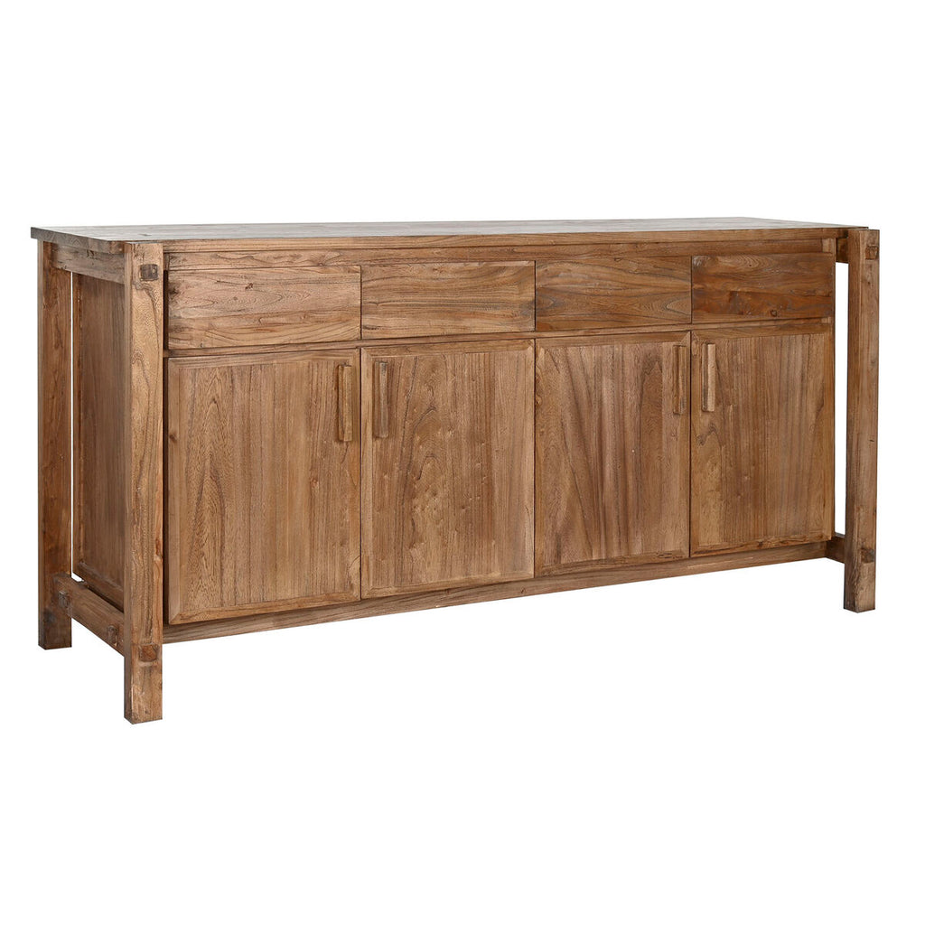 Aparador oriental de madera reciclada, 183 x 57 x 90 cm