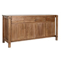 Aparador oriental de madera reciclada, 183 x 57 x 90 cm