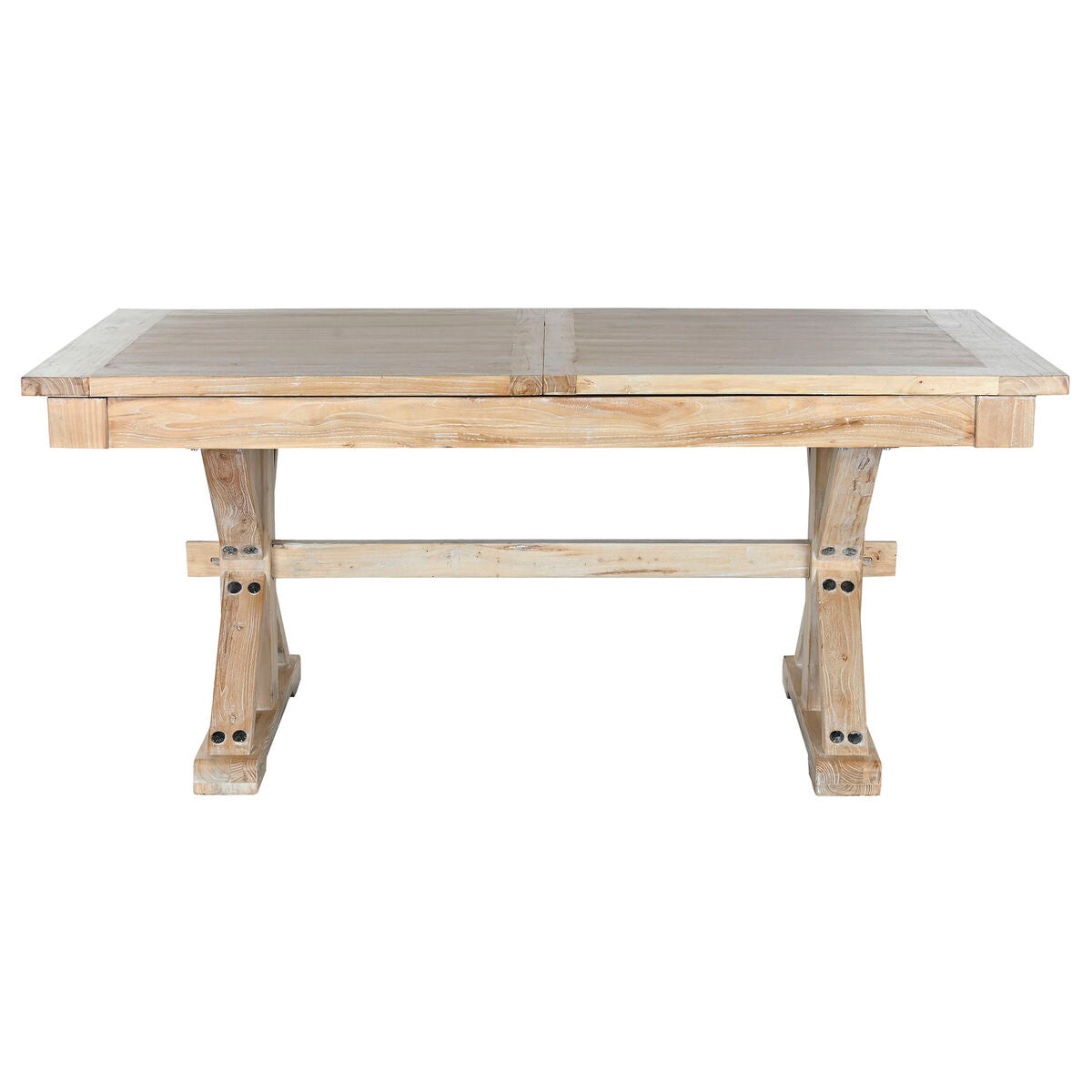 Mesa de comedor de madera de olmo reciclada, 180 x 90 cm — imagen 10