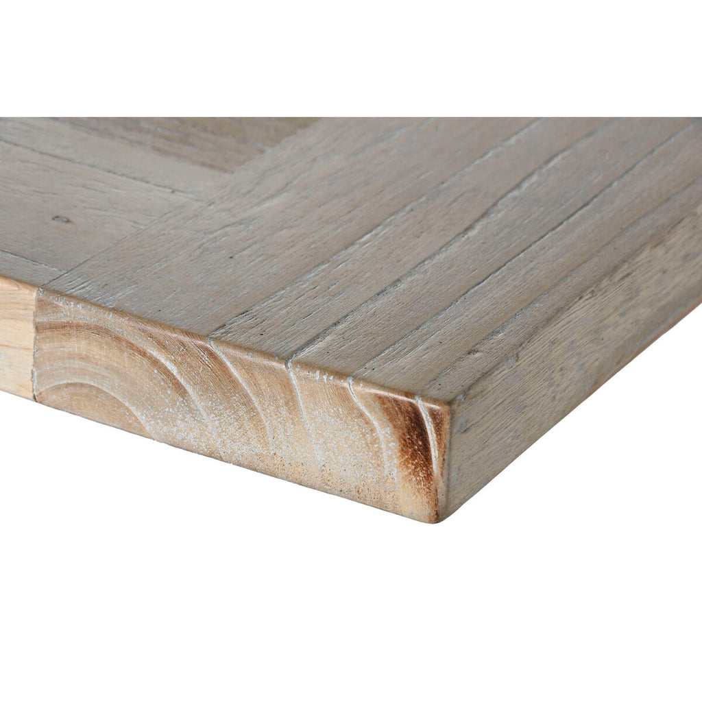 Mesa de comedor de madera de olmo reciclada, 180 x 90 cm — imagen 4