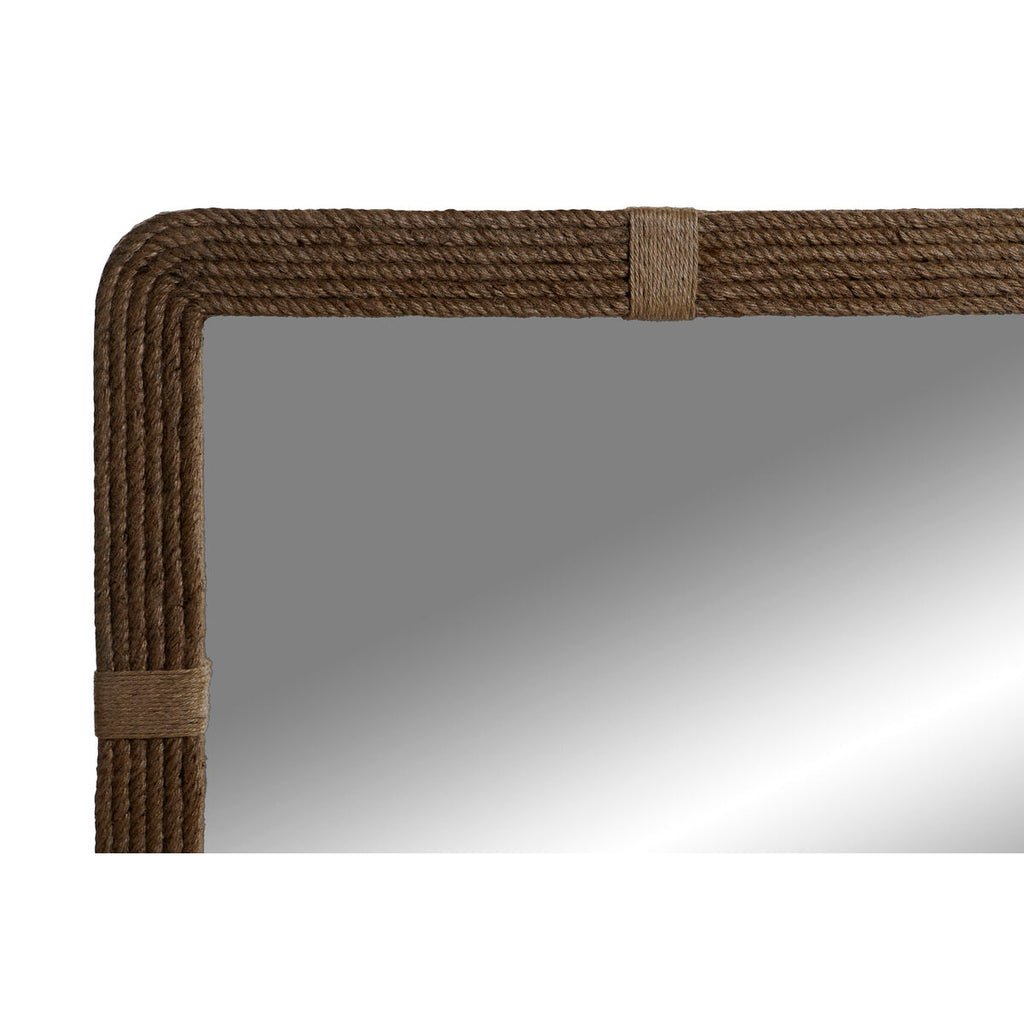 Espejo de pared rectangular con cuerda, 66 x 3,5 x 153 cm — imagen 2