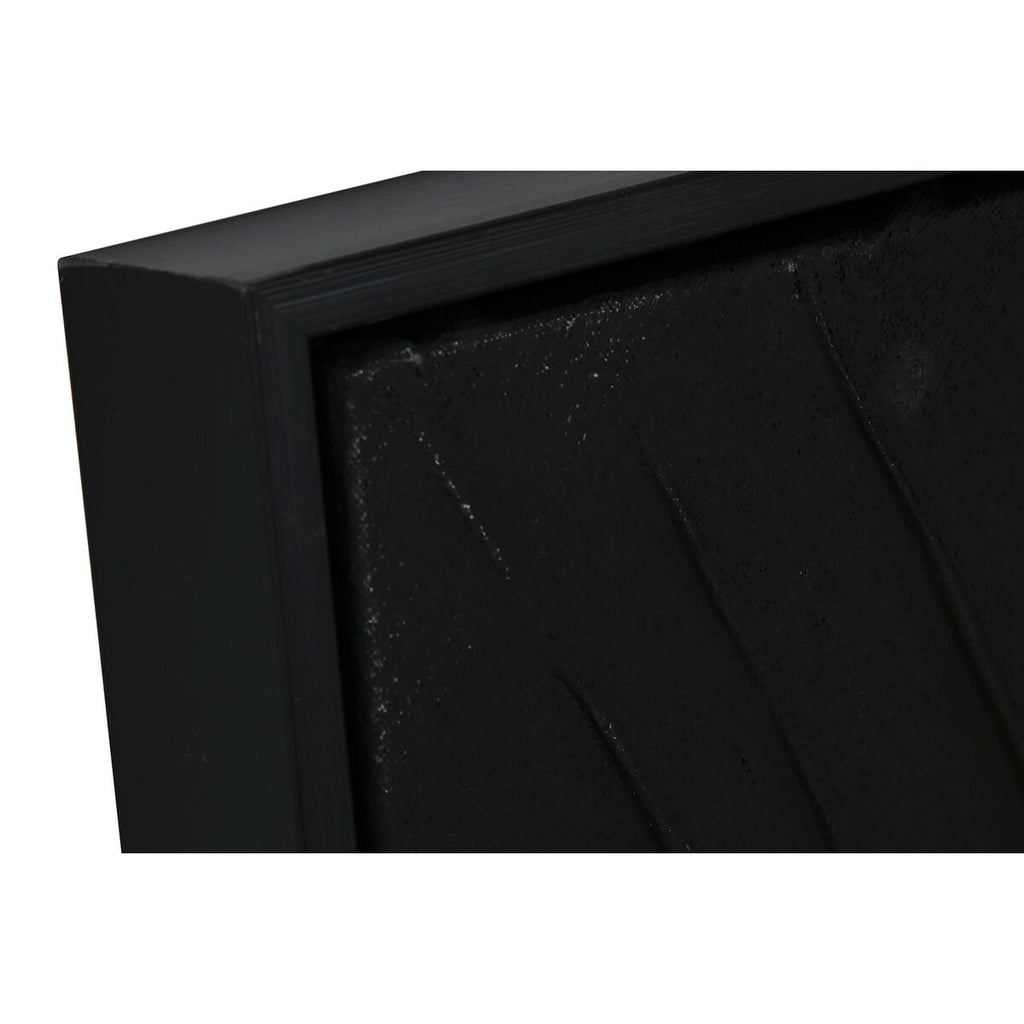 Cuadro lienzo 3D en yeso, negro y beige — imagen 5