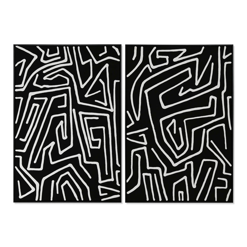Cuadro lienzo 3D de foam, diseño moderno, 83 x 4 x 123 cm