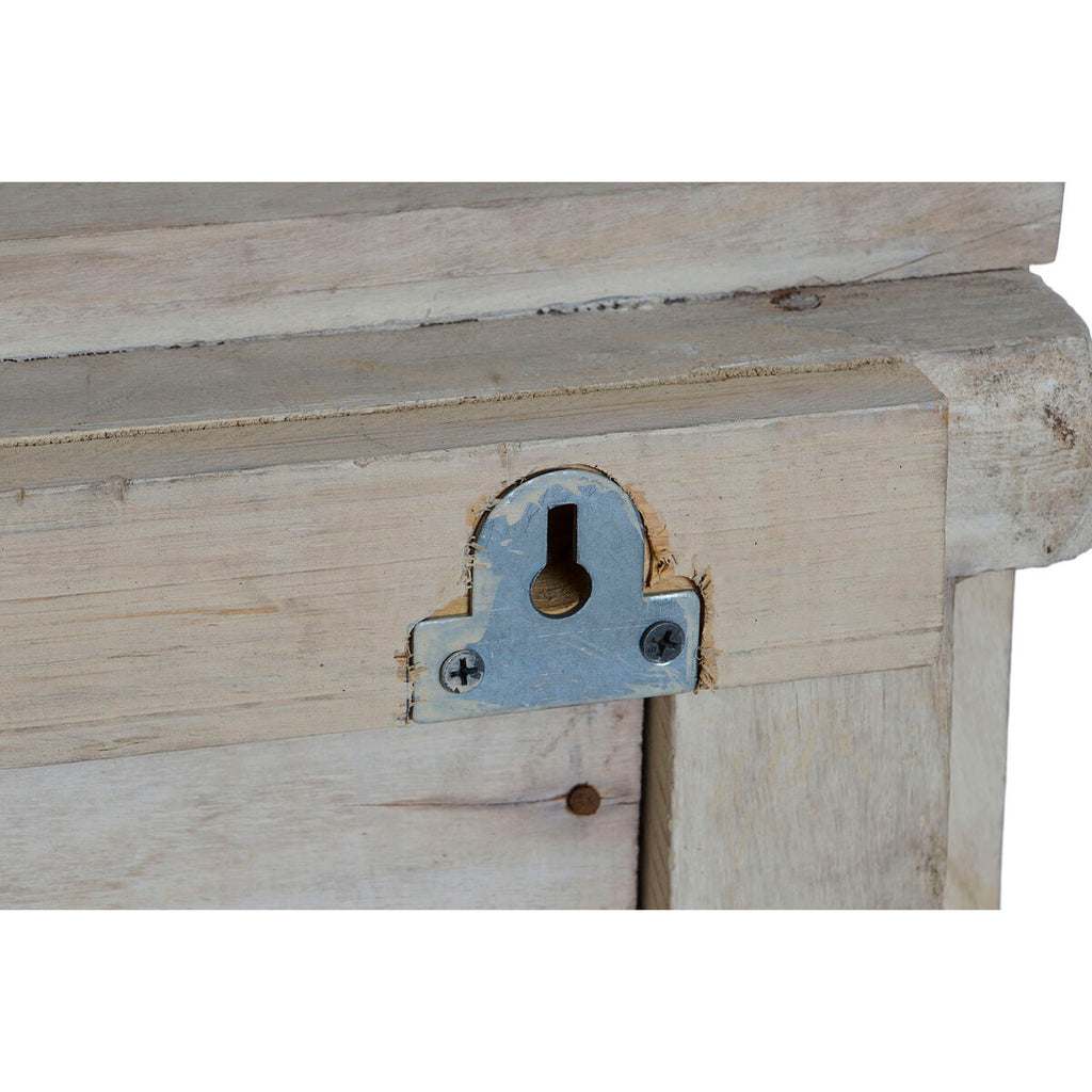 Espejo de pared natural de teca, 60 x 10 x 85 cm — imagen 4