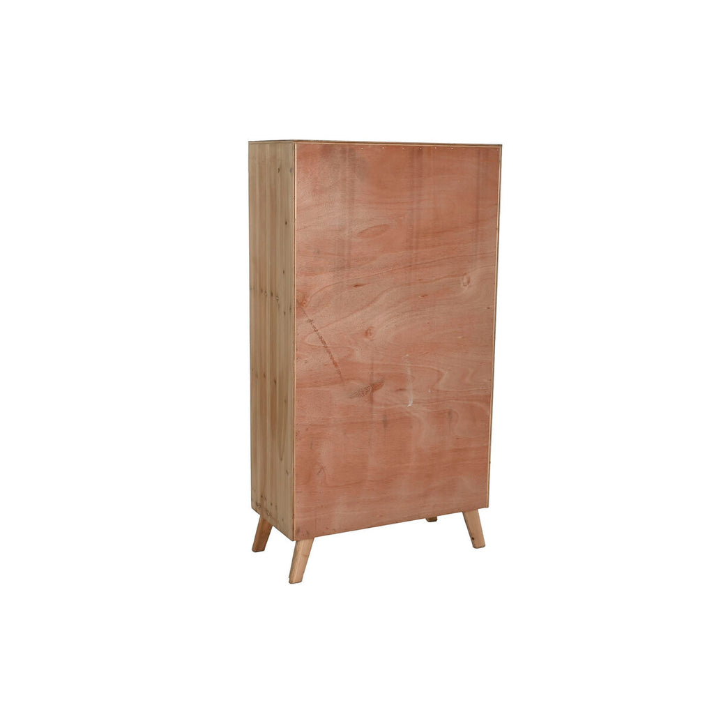 Cajonera de abeto y lino de estilo tradicional, 138 cm — imagen 2