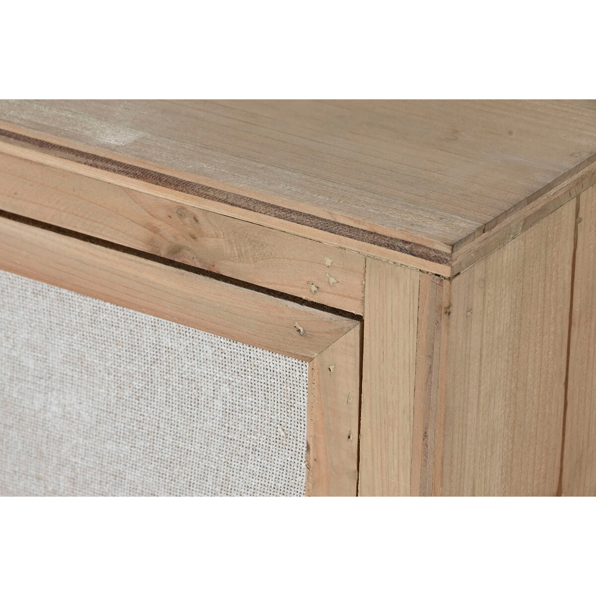 Cajonera tradicional de lino y madera de abeto, 48 cm — imagen 3