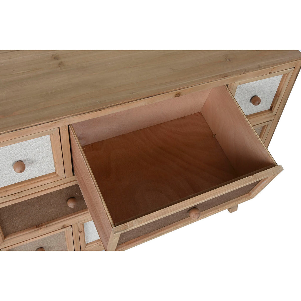 Cajonera de abeto y lino de estilo tradicional, 100 cm — imagen 3