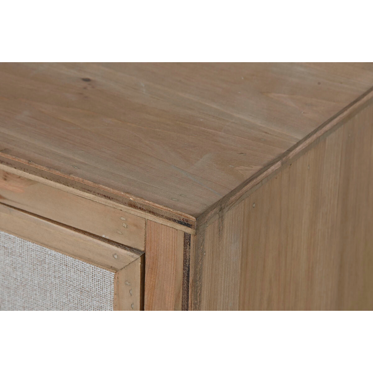 Cajonera de abeto y lino de estilo tradicional, 100 cm — imagen 5