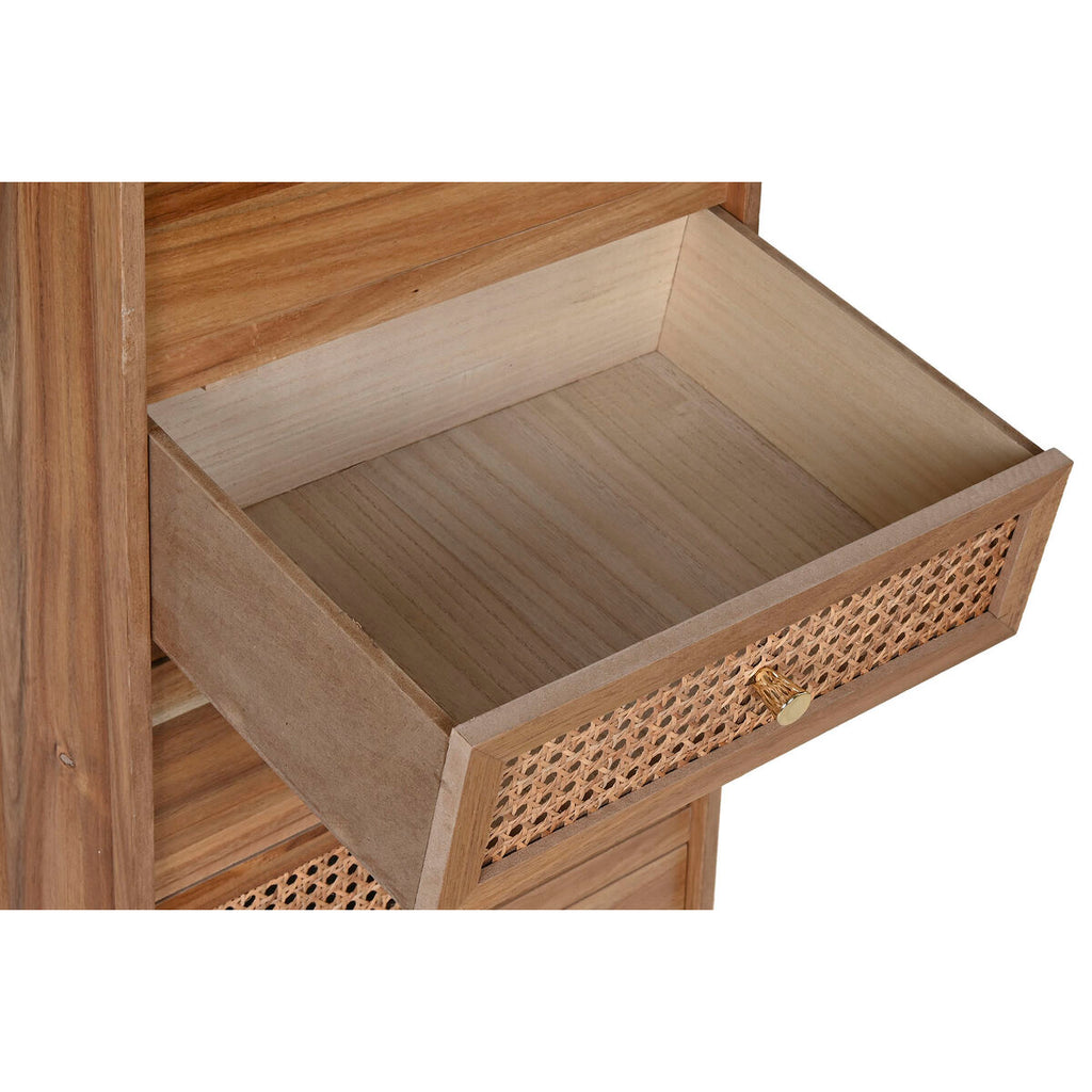 Cajonera de 6 cajones en acacia y MDF, marrón — imagen 3