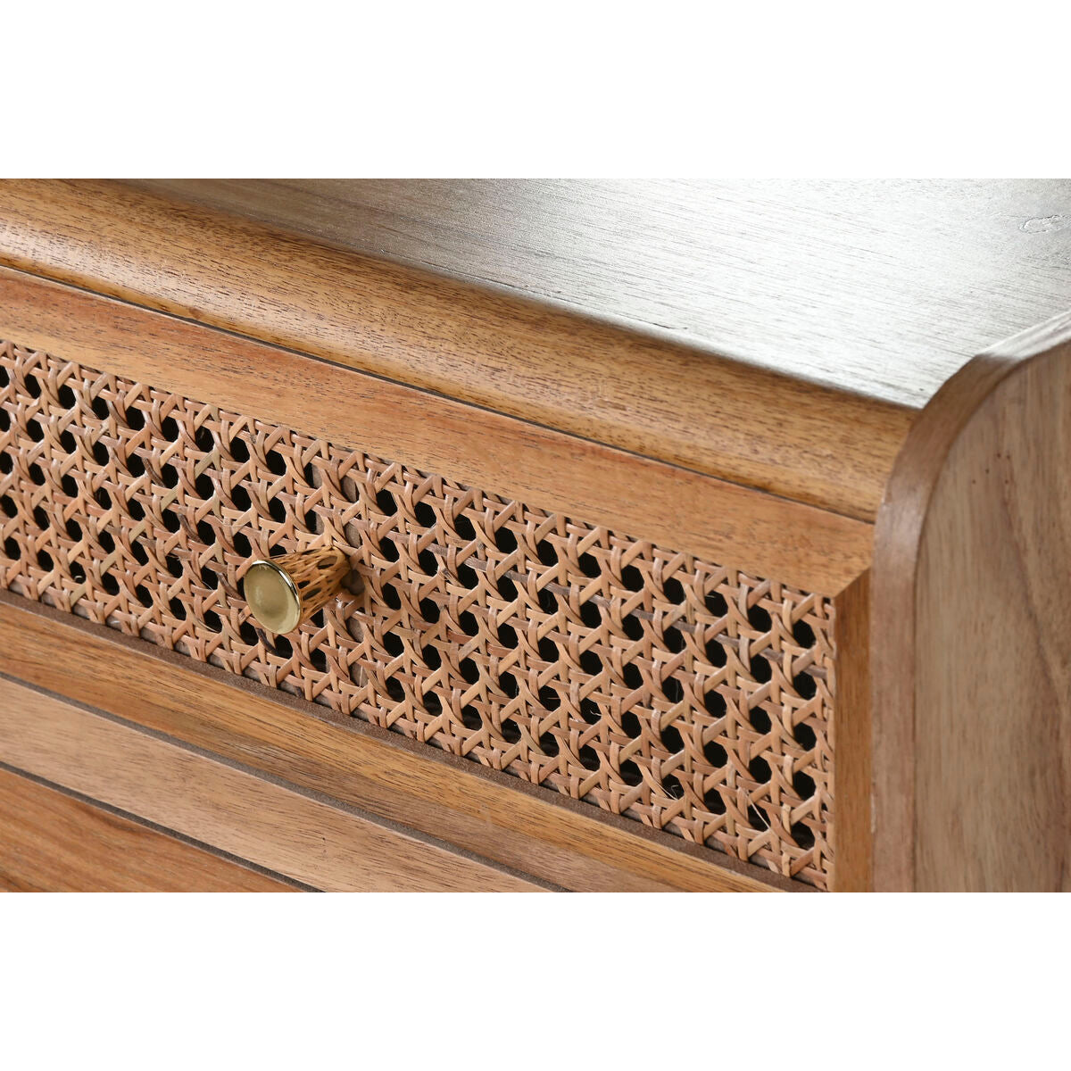 Cajonera de 6 cajones en acacia y MDF, marrón — imagen 5