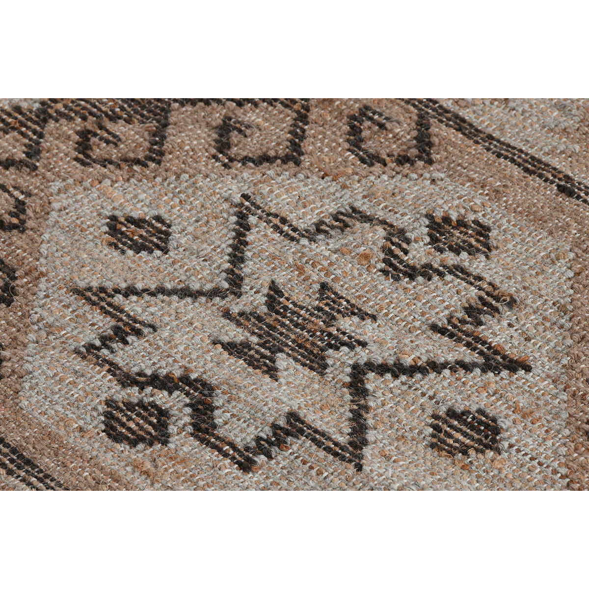 Alfombra de algodón, poliéster y yute, 200 x 300 cm — imagen 3