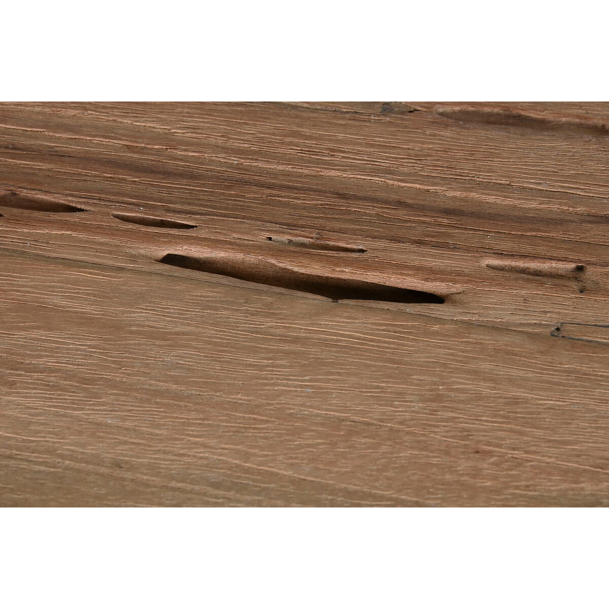Mesa de comedor redonda de madera de teca, 160 x 160 x 78 cm — imagen 5