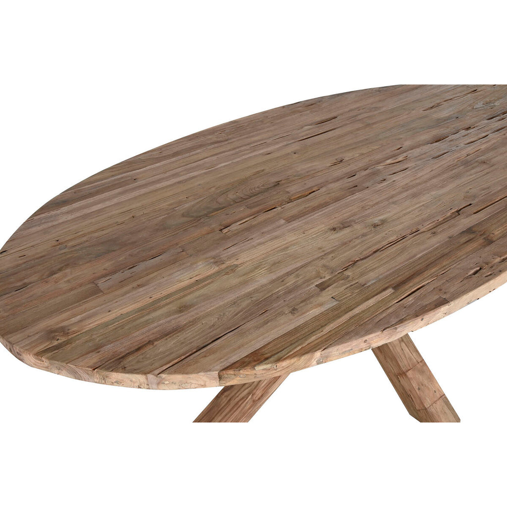 Mesa de comedor de madera de teca, 220 x 120 x 78 cm — imagen 2