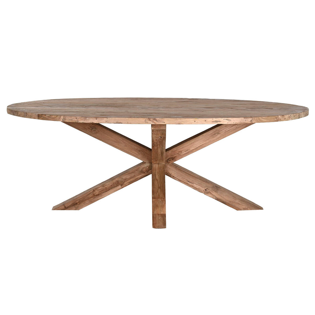 Mesa de comedor de madera de teca, 220 x 120 x 78 cm — imagen 7
